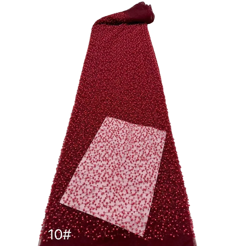 African French Beaded Tulle Lace Fabric S-1406506 High Quality Lace African Lace Fabrics With Sequins For Evening Party
African French Beaded Tulle Lace Fabric S-1406506 High Quality Lace African Lace Fabrics With Sequins For Evening Party