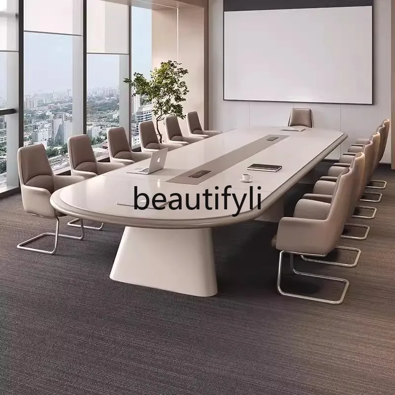 Painted Large Oval Conference Long Table Modern Simple Conference Room Workbench Office Conference Table
Painted Large Oval Conference Long Table Modern Simple Conference Room Workbench Office Conference Table