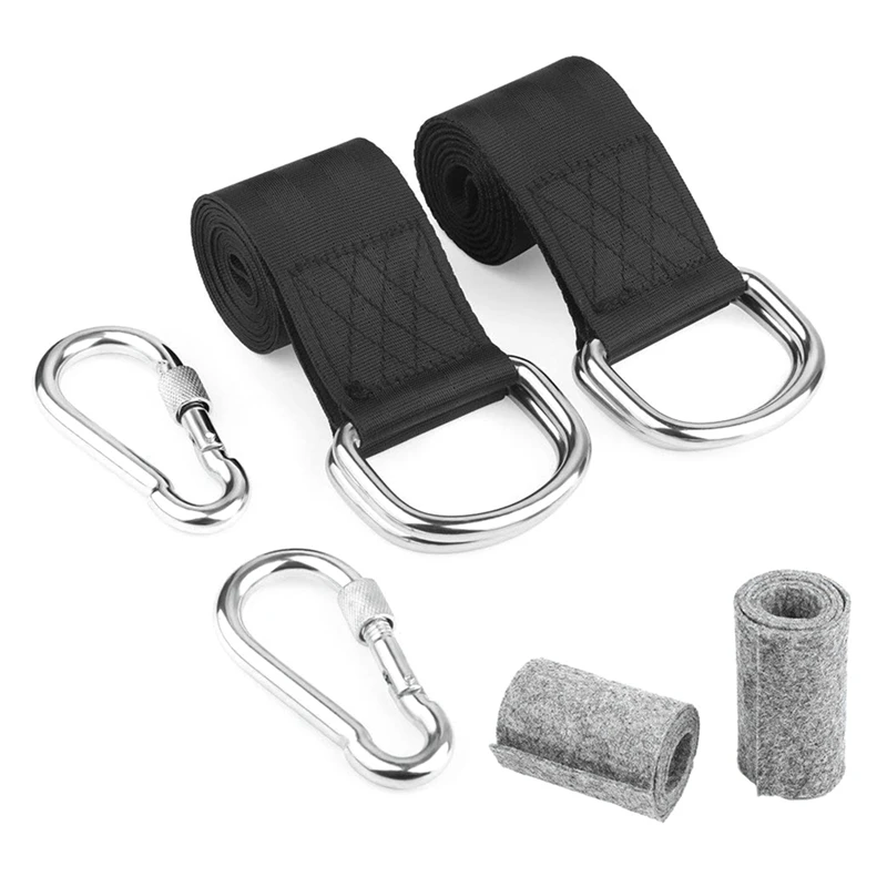 2Pcs 1.5M Tree Swing Straps Hanging Kit With 2 Carabiners Single Bar Extension Belt Belt
2Pcs 1.5M Tree Swing Straps Hanging Kit With 2 Carabiners Single Bar Extension Belt Belt