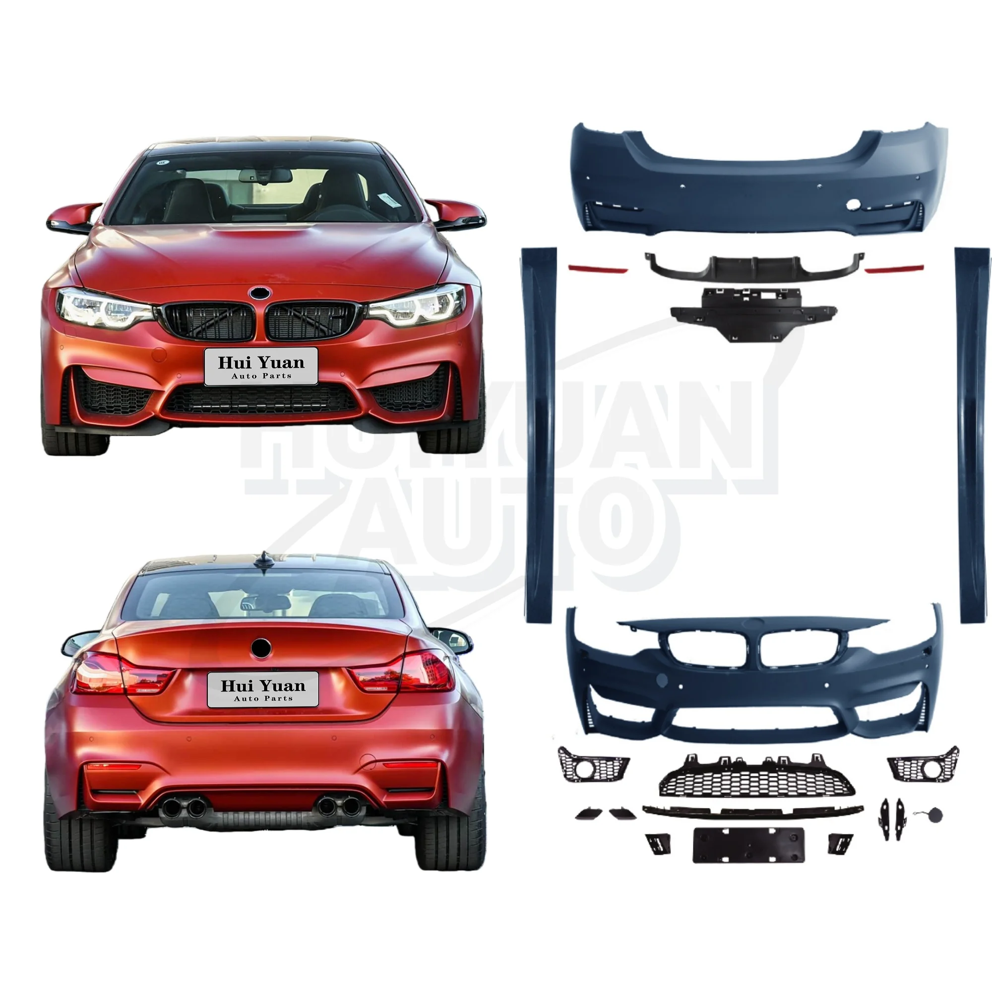 Factory Direct Sale Auto Bumpers Hood Fender Body Kit for 4 SERIES F32 F33 F36 2014-2020 Change to M4 Style Bodykit
Factory Direct Sale Auto Bumpers Hood Fender Body Kit for 4 SERIES F32 F33 F36 2014-2020 Change to M4 Style Bodykit