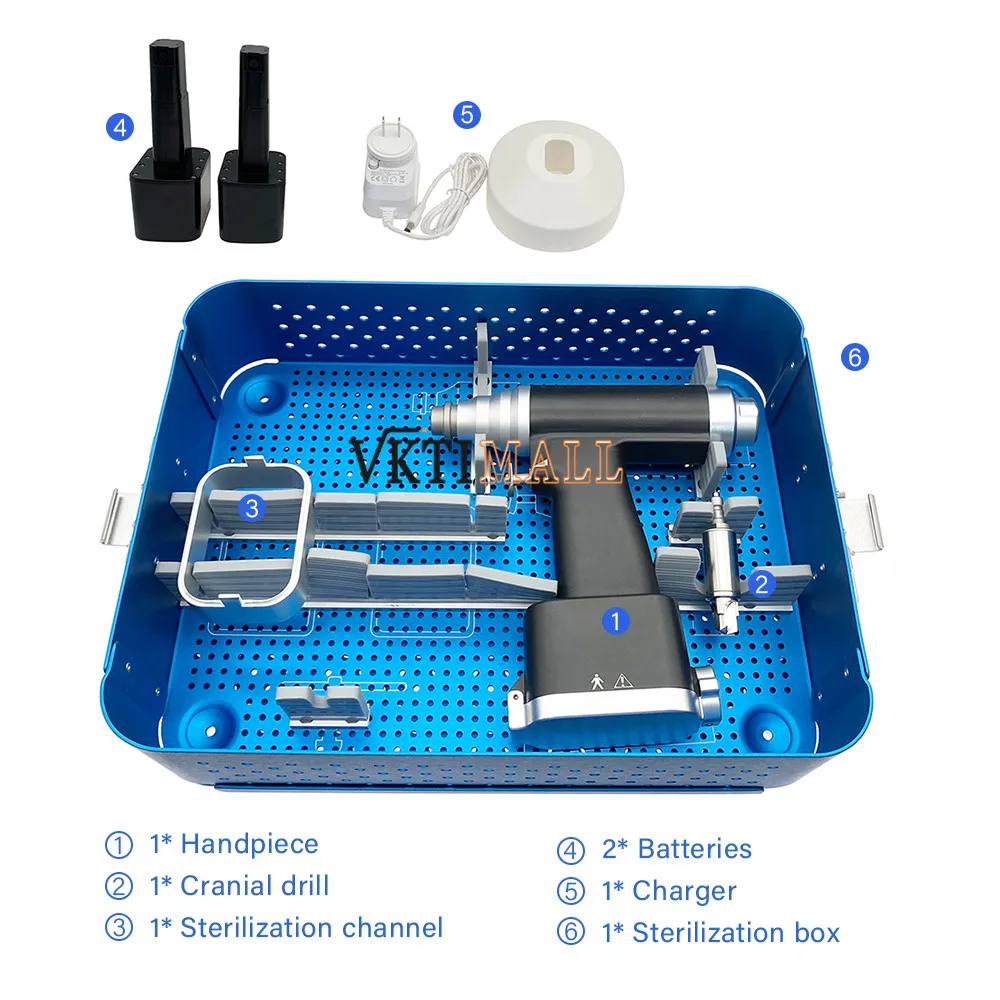 Orthopedic Craniotomy Drill System Electric Skull Miller Grinding Drill Neurosurgical Veterinary Orthopedic Instrument
Orthopedic Craniotomy Drill System Electric Skull Miller Grinding Drill Neurosurgical Veterinary Orthopedic Instrument