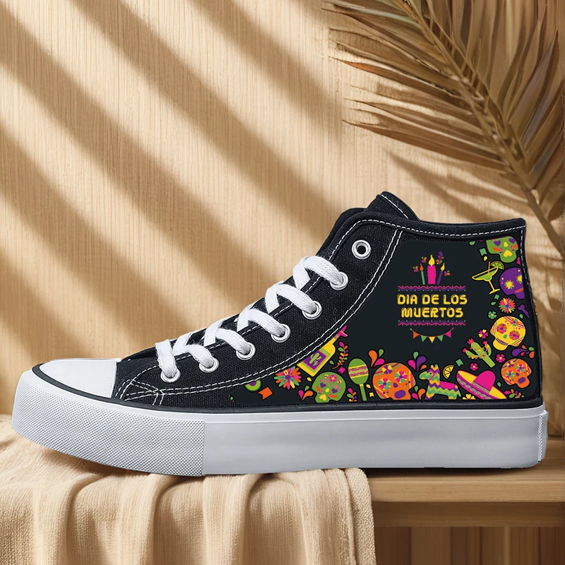 Women's Sports Shoes Outdoor Spring and Summer Fashion Trbottomy Women's Canvas Shoes Colorfulful Skull Round Toe High Top Round Toe Flats Bottom Breathable Vulcanized Shoes Digital Printing Women's Shoes
Women's Sports Shoes Outdoor Spring and Summer Fashion Trbottomy Women's Canvas Shoes Colorfulful Skull Round Toe High Top Round Toe Flats Bottom Breathable Vulcanized Shoes Digital Printing Women's Shoes