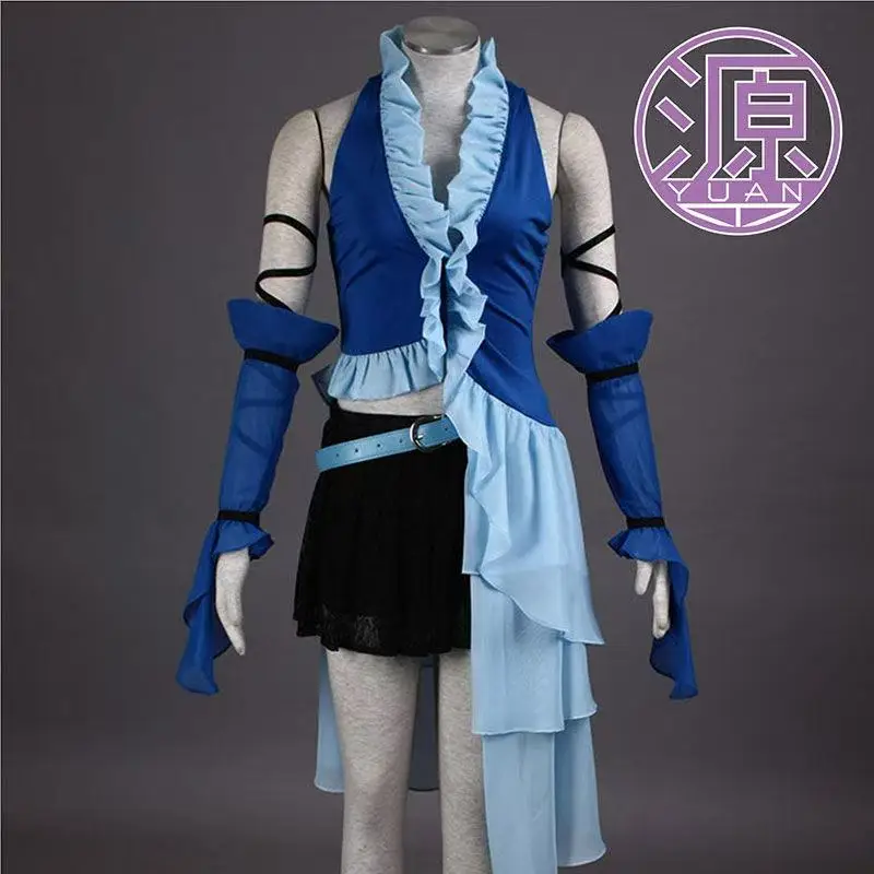 Final Fantasy 10 Yuna costume 3rd generation songstress costume cosplay women's suit
Final Fantasy 10 Yuna costume 3rd generation songstress costume cosplay women's suit