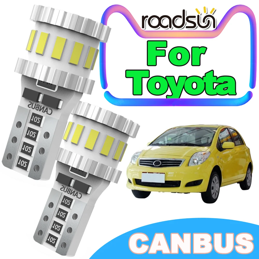2Pcs T10 LED Bulbs Parking Lamp For Toyota Yaris 2007 2008 2009 2010 2011 Car License Plate Interior Lights
2Pcs T10 LED Bulbs Parking Lamp For Toyota Yaris 2007 2008 2009 2010 2011 Car License Plate Interior Lights