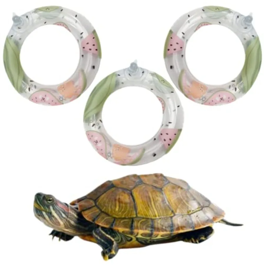 3 Pack Inflatable Turtle Floating Platform Toy Small Animal Floaties Swimming Ring Basking Rest Dock for Turtle Tortoise
3 Pack Inflatable Turtle Floating Platform Toy Small Animal Floaties Swimming Ring Basking Rest Dock for Turtle Tortoise