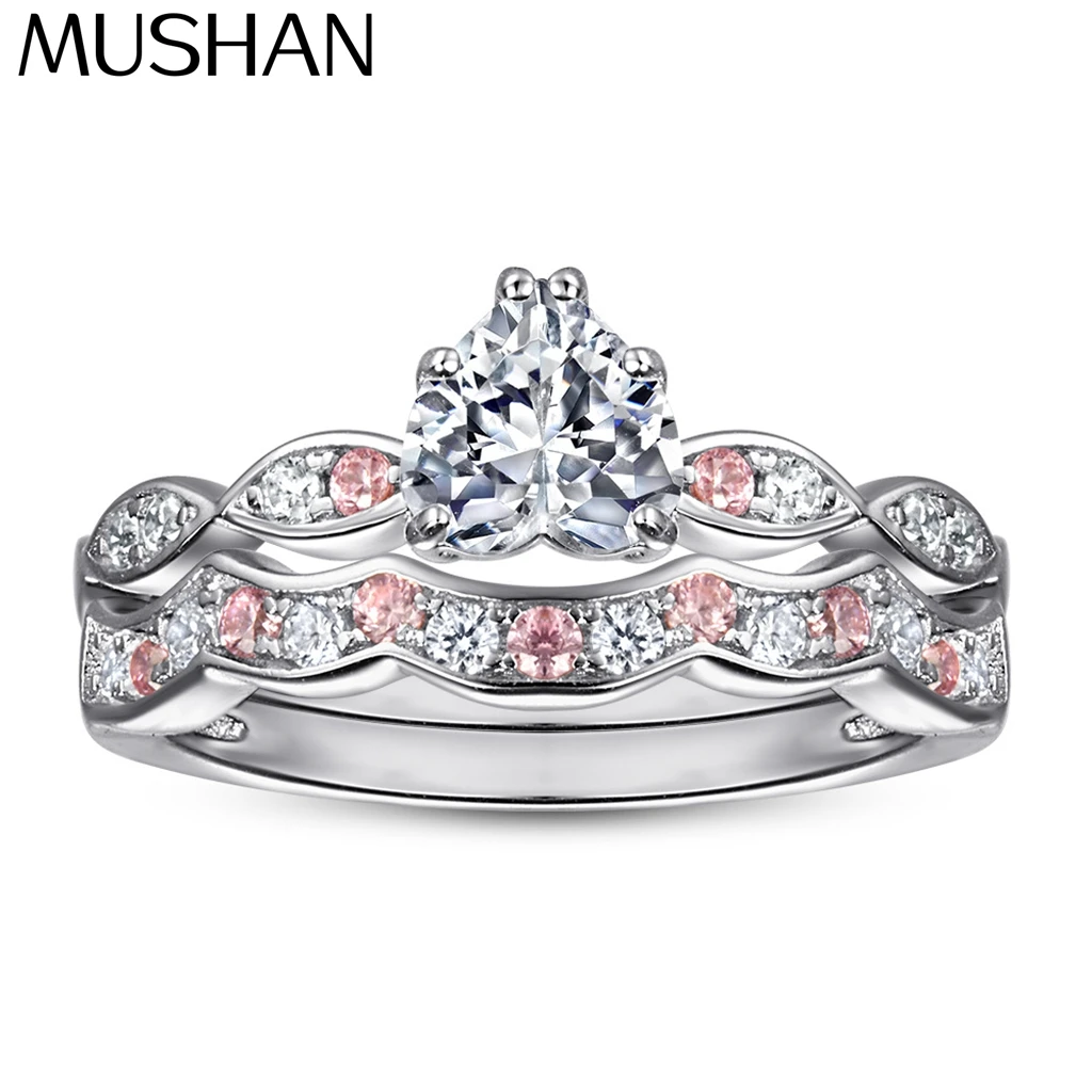 MuShan Jewelry 925 Sterling Silver Rings Bands Engagement Ring 7A Cubic Zirconia Women Delicate Rings Bands Women Gift
MuShan Jewelry 925 Sterling Silver Rings Bands Engagement Ring 7A Cubic Zirconia Women Delicate Rings Bands Women Gift