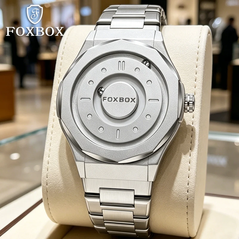 2026 FOXBOX Luxury Men Watches Creative Scrolling Beads Quartz Wristwatches Fashion Waterproof Business Mens Watch Gifts Reloj
2026 FOXBOX Luxury Men Watches Creative Scrolling Beads Quartz Wristwatches Fashion Waterproof Business Mens Watch Gifts Reloj