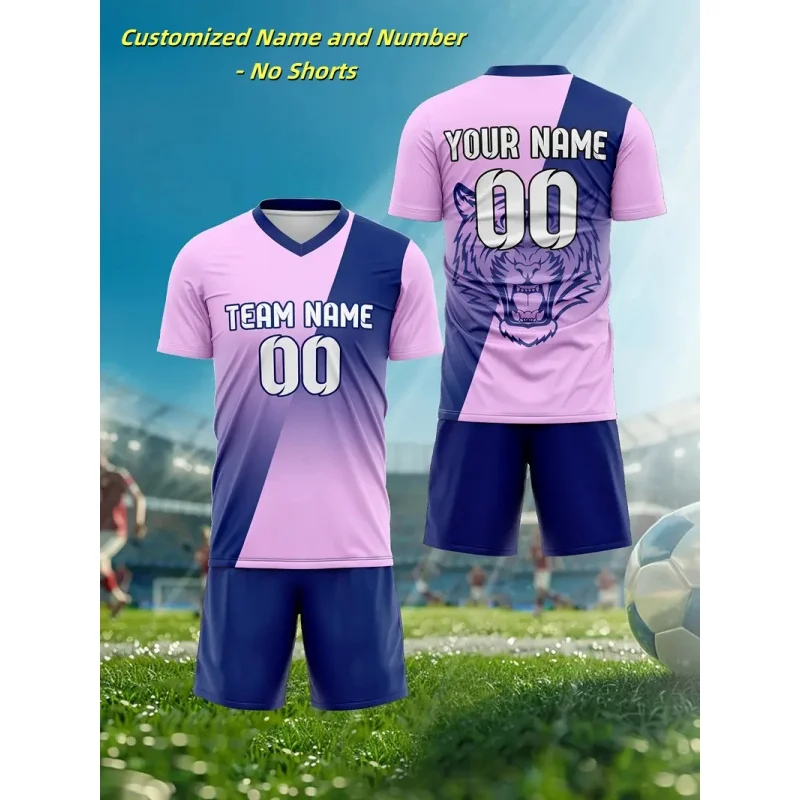 3D Printed Color Blocked Tiger Customized T-Shirt For Men American Football Jerseys Pattern T Shirts Sports V-Neck Tees Tops
3D Printed Color Blocked Tiger Customized T-Shirt For Men American Football Jerseys Pattern T Shirts Sports V-Neck Tees Tops