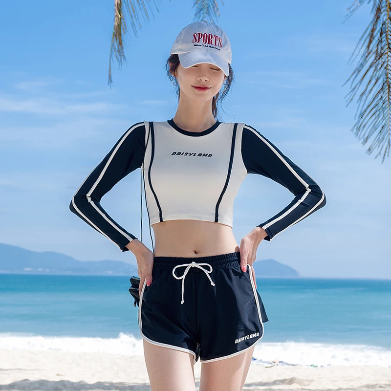 2025 High-End Feelings Women'S Suit Three-Piece Women Swimsuit Holiday Swimwear Bikini Style Korean Summer Vacation Tankini Set
2025 High-End Feelings Women'S Suit Three-Piece Women Swimsuit Holiday Swimwear Bikini Style Korean Summer Vacation Tankini Set