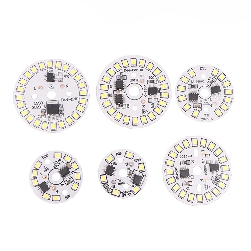 Bulb Light AC 220V Downlight Chip Spotlight LED Bulb Patch Lamp, SMD Plate Circular Module Light Source Plate
Bulb Light AC 220V Downlight Chip Spotlight LED Bulb Patch Lamp, SMD Plate Circular Module Light Source Plate