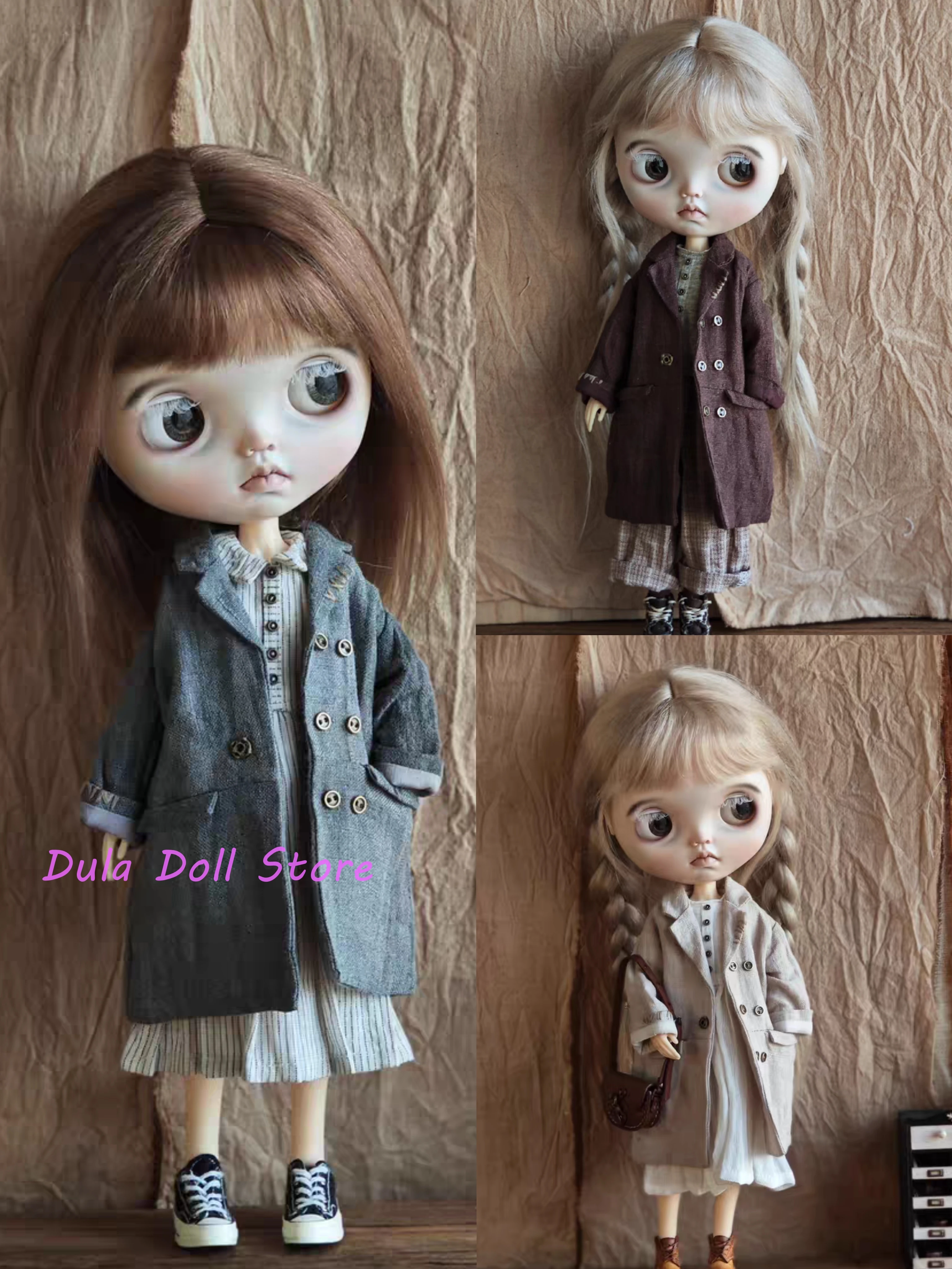 Dula Doll Clothes Retro double row button jacket Blythe Landazz Landoudou ob24 ob22 bjd Doll
Dula Doll Clothes Retro double row button jacket Blythe Landazz Landoudou ob24 ob22 bjd Doll