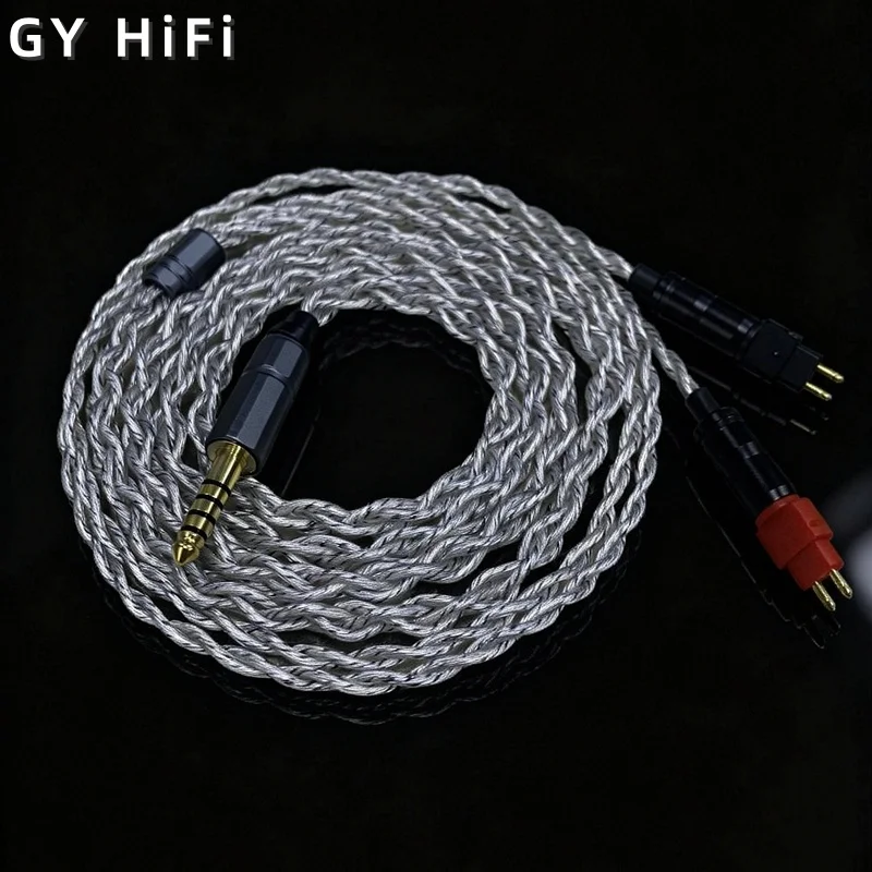 GY HiFi-377 4-жильный монокристаллический серебряный кабель для наушников с разъемами XLR, 3,5 мм, 4,4 мм, 6,35 мм для наушников Sennheiser HD580, HD600, HD650
GY HiFi-377 4-жильный монокристаллический серебряный кабель для наушников с разъемами XLR, 3,5 мм, 4,4 мм, 6,35 мм для наушников Sennheiser HD580, HD600, HD650