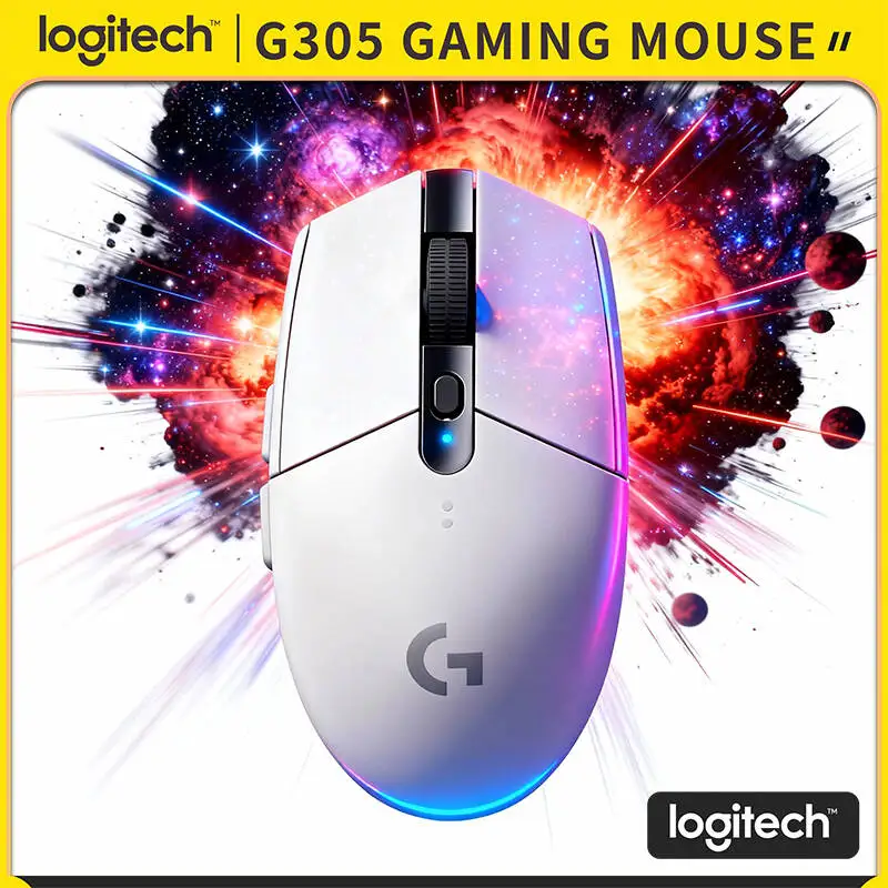Беспроводная игровая мышь Logitech G305 LIGHTSPEED, 12000 DPI HERO, 6 программируемых кнопок, 250 часов автономной работы, 99 г, для ПК и Mac
Беспроводная игровая мышь Logitech G305 LIGHTSPEED, 12000 DPI HERO, 6 программируемых кнопок, 250 часов автономной работы, 99 г, для ПК и Mac