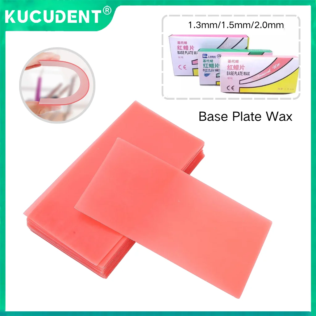 Dental Lab Base Plate Wax Sheets Soft Hard Red/Blue 1.3mm/1.5mm/2.0mm Thickness Dental Modeling/Teaching Model Auxiliary Materia
Dental Lab Base Plate Wax Sheets Soft Hard Red/Blue 1.3mm/1.5mm/2.0mm Thickness Dental Modeling/Teaching Model Auxiliary Materia