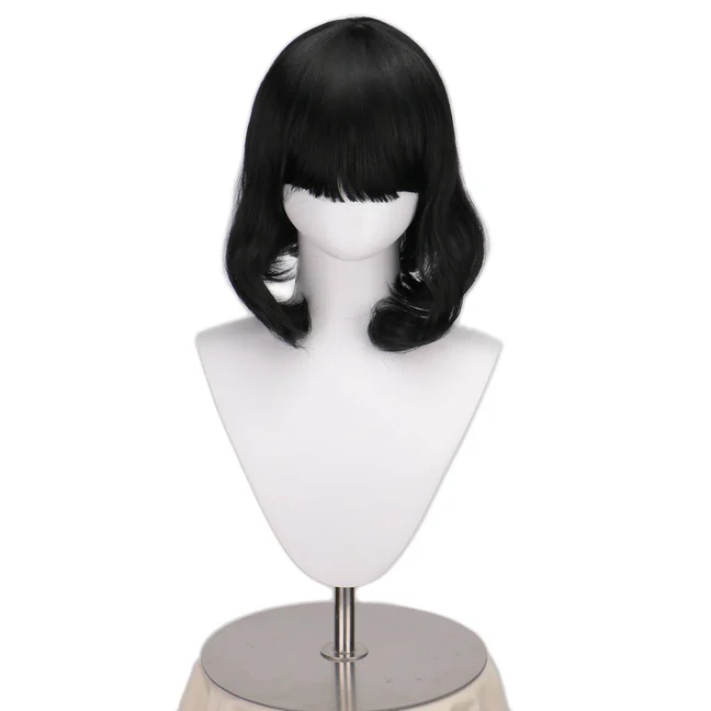 Unisex Black Straight Flip in Short Full Bang Realistic Halloween Cosplay Bob Wig Lord Farquaad Synthetic Wig with Bangs
Unisex Black Straight Flip in Short Full Bang Realistic Halloween Cosplay Bob Wig Lord Farquaad Synthetic Wig with Bangs