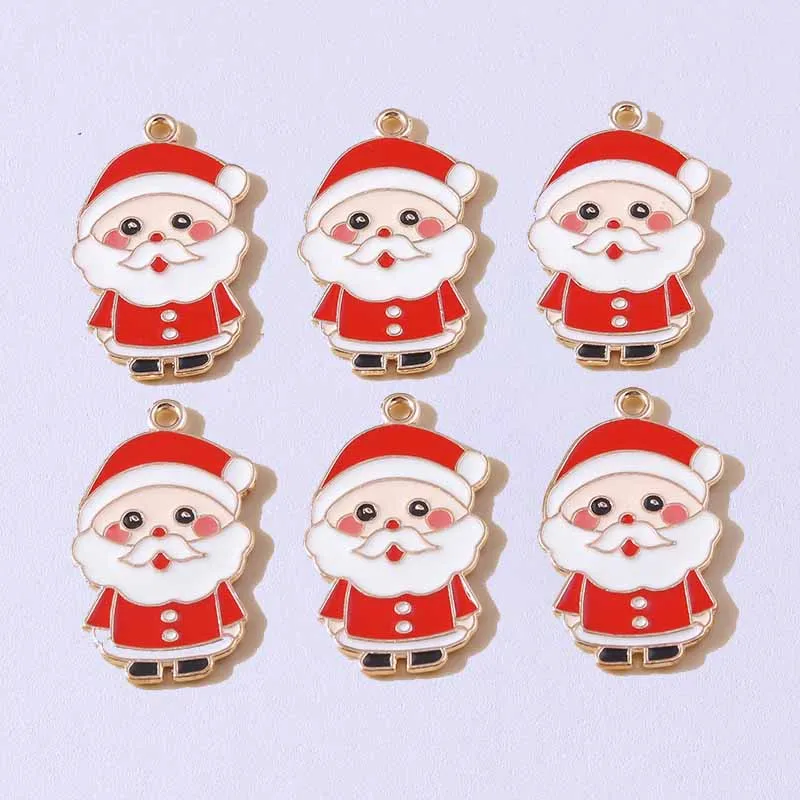 Duarte 20Pcs/Lot Cute Enamel Christmas Santa Claus Charms Pendants for Jewelry Making Earrings Necklaces DIY Crafts Accessories
Duarte 20Pcs/Lot Cute Enamel Christmas Santa Claus Charms Pendants for Jewelry Making Earrings Necklaces DIY Crafts Accessories