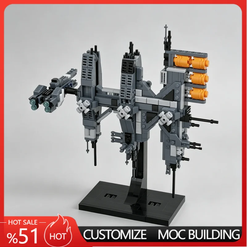 626 Parts Anchor 9 Custom MOC Sci-Fi Space Station Model Educational Assembly Toy Birthday Special Gifts For Collection Display
626 Parts Anchor 9 Custom MOC Sci-Fi Space Station Model Educational Assembly Toy Birthday Special Gifts For Collection Display