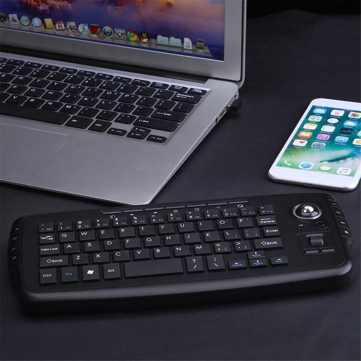 【Price-Drop!】2.4G Wireless Ergonomic Mini Keyboard Gaming Keyboard with 15 Multimedia Keys and Trackball
【Price-Drop!】2.4G Wireless Ergonomic Mini Keyboard Gaming Keyboard with 15 Multimedia Keys and Trackball