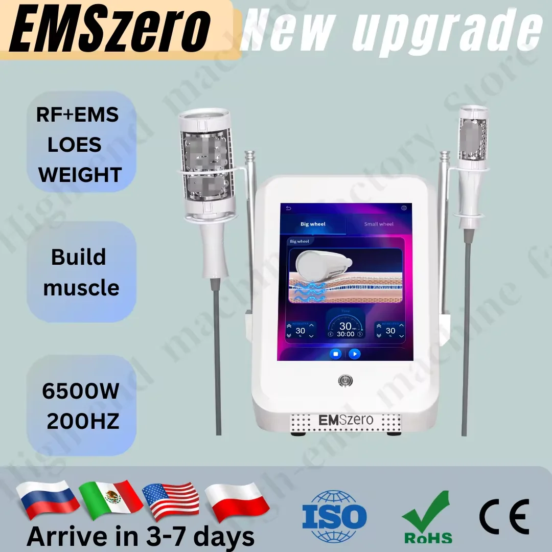 EMSZERO 2 в 1 роликовый массаж для похудения 40K 5D машина для похудения тела модернизированная
EMSZERO 2 в 1 роликовый массаж для похудения 40K 5D машина для похудения тела модернизированная