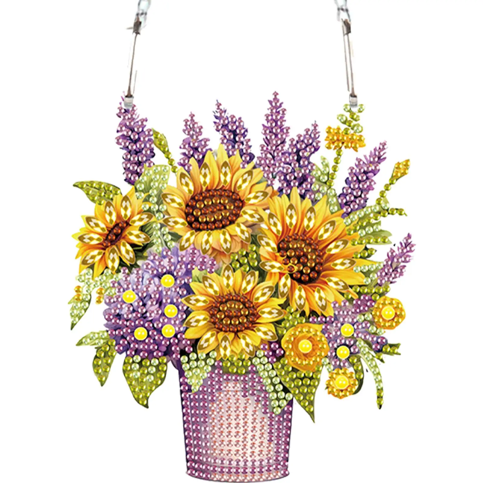 Набор для алмазной вышивки: 2 шт. 2D плоских подвесок с лавандой и подсолнухом, алмазная живопись DIY
Набор для алмазной вышивки: 2 шт. 2D плоских подвесок с лавандой и подсолнухом, алмазная живопись DIY