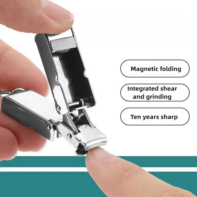 Кусачки для ногтей, складные портативные дорожные ножницы для ногтей, резак для маникюра из нержавеющей стали
Кусачки для ногтей, складные портативные дорожные ножницы для ногтей, резак для маникюра из нержавеющей стали