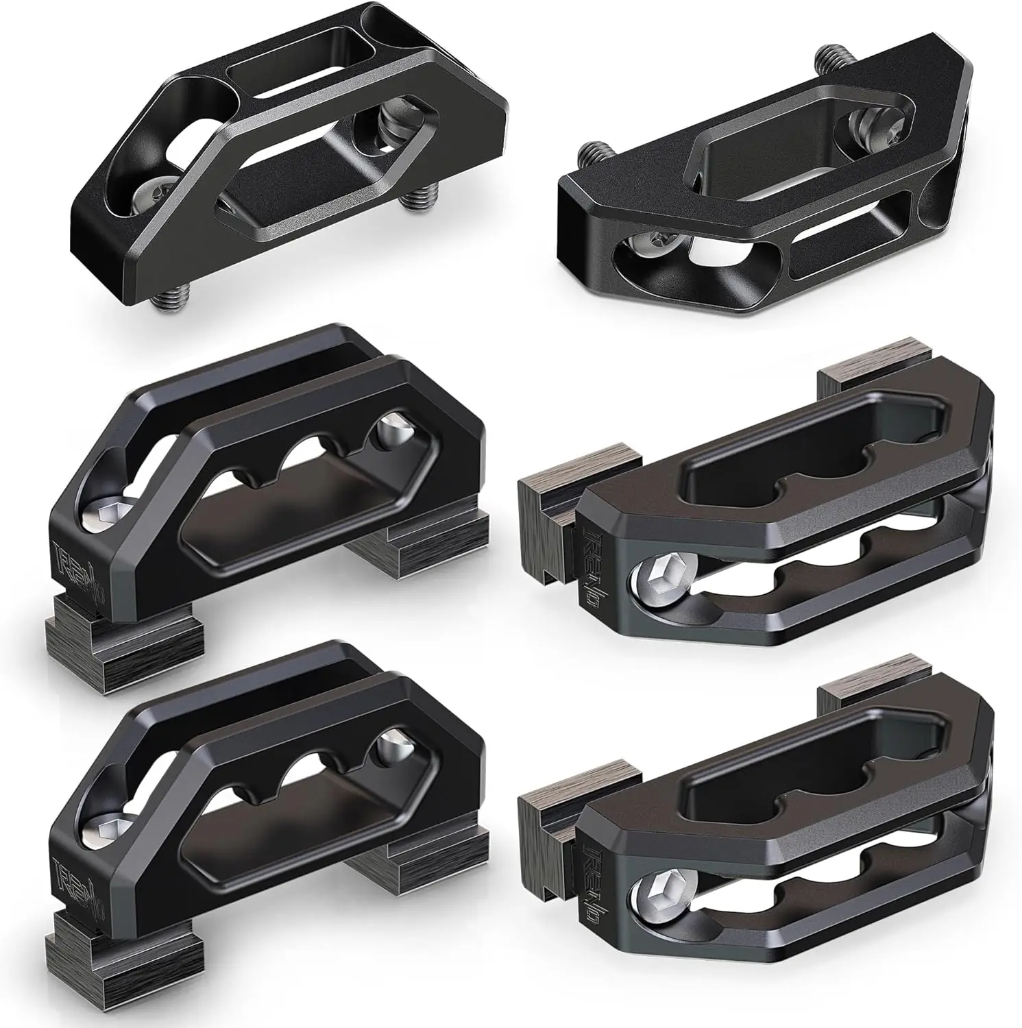 Aluminum Tie Down Anchors Combo, 4Pcs Bed Rail Tie-Down Cleat + 2Pcs Tie Down Hook Compatible With Tundra/, Oem
Aluminum Tie Down Anchors Combo, 4Pcs Bed Rail Tie-Down Cleat + 2Pcs Tie Down Hook Compatible With Tundra/, Oem