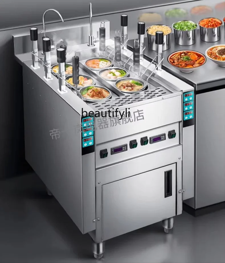 Automatic lifting noodle cooking stove Commercial electric heating gas intelligent timing soup noodle cooking machinesmt61
Automatic lifting noodle cooking stove Commercial electric heating gas intelligent timing soup noodle cooking machinesmt61