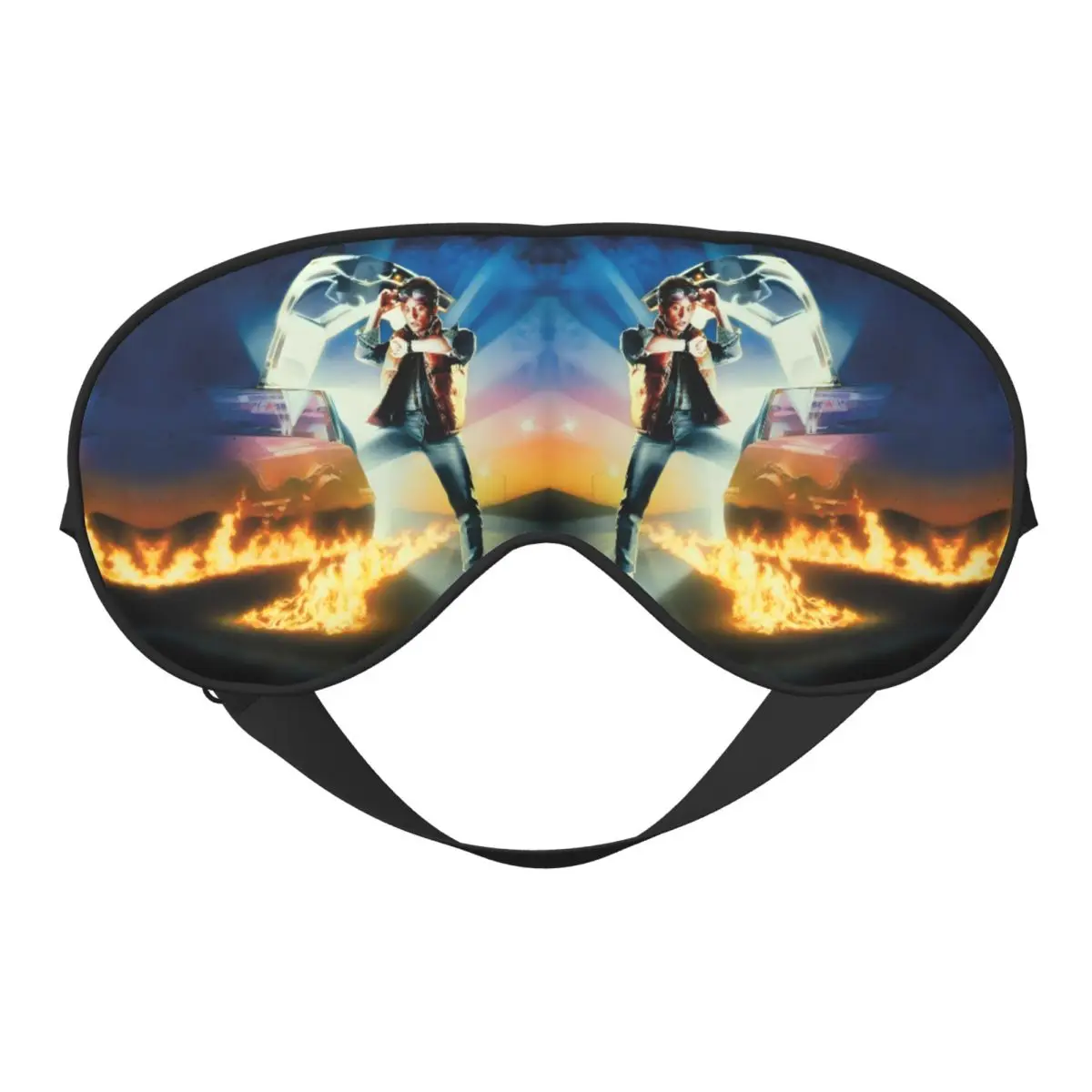 Custom Back To The Future Soft Travel Eye Masks Double Side Blindfolds Adjustable Funny Film 3D Print Block Out Light Eye Patch
Custom Back To The Future Soft Travel Eye Masks Double Side Blindfolds Adjustable Funny Film 3D Print Block Out Light Eye Patch