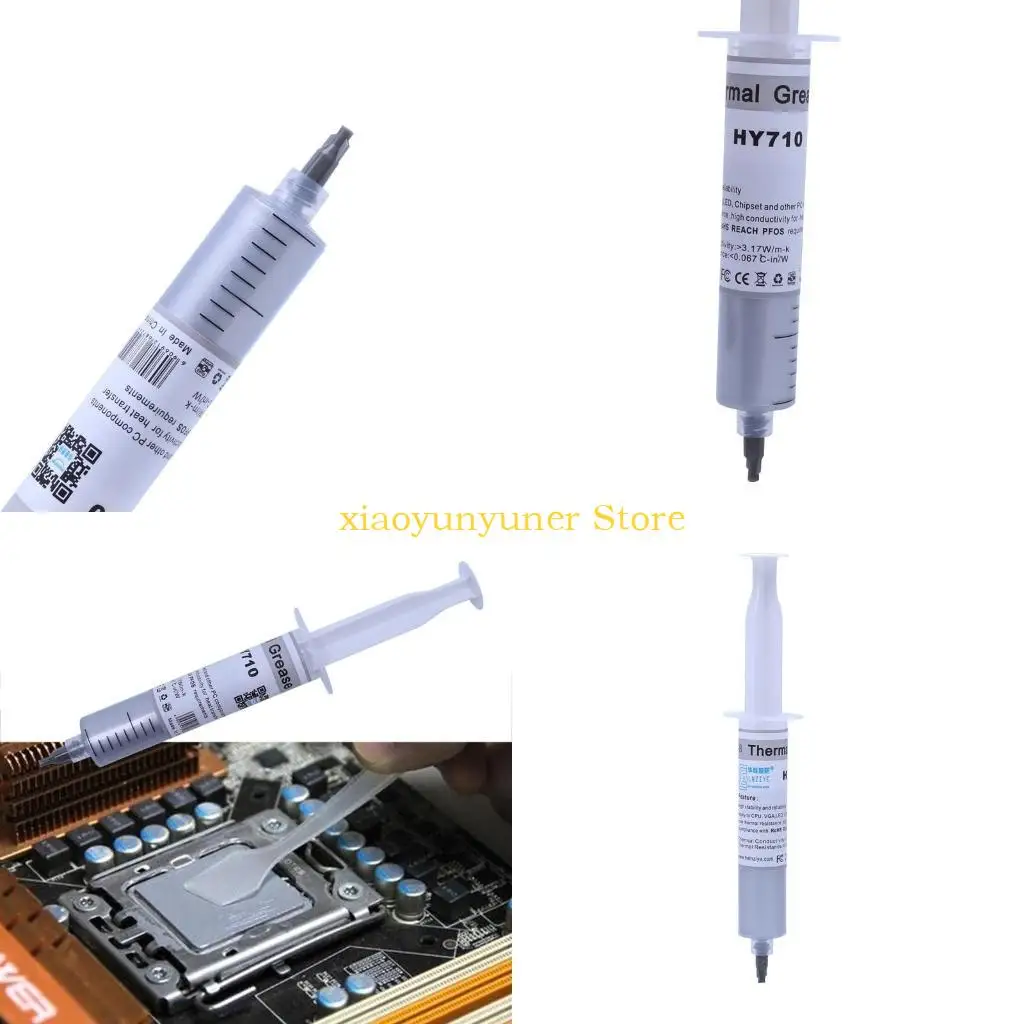 P9JB 3.17 for W/for m. K Thermal Compound Paste High Performance Thermal Grease for CPU Coolers GPU Processor Ovens Chipset C
P9JB 3.17 for W/for m. K Thermal Compound Paste High Performance Thermal Grease for CPU Coolers GPU Processor Ovens Chipset C