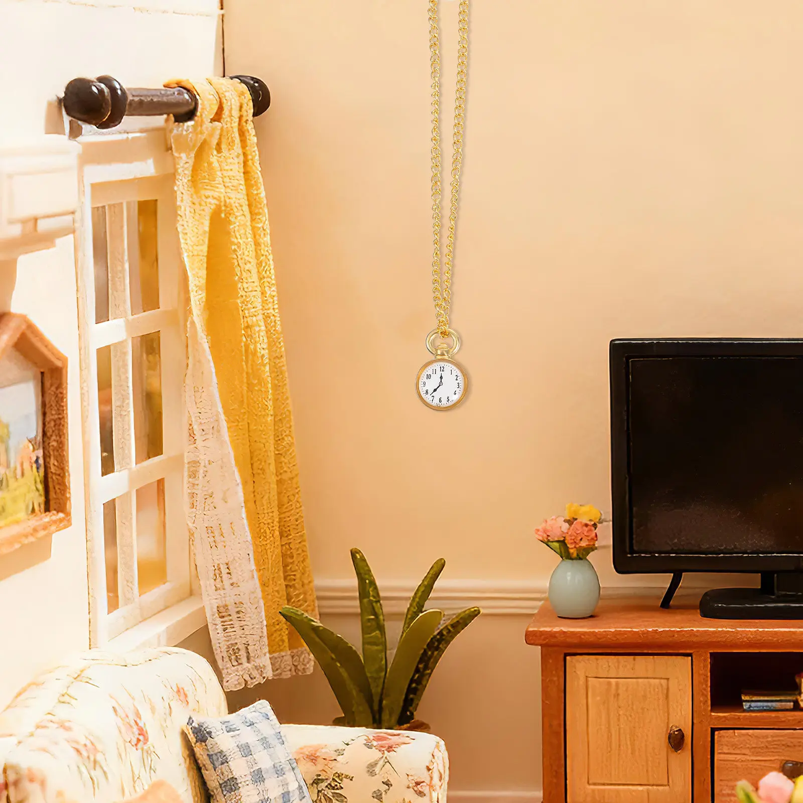 Миниатюрные винтажные карманные часы из сплава, изысканное украшение-подвеска, ностальгический аксессуар для дома
Миниатюрные винтажные карманные часы из сплава, изысканное украшение-подвеска, ностальгический аксессуар для дома