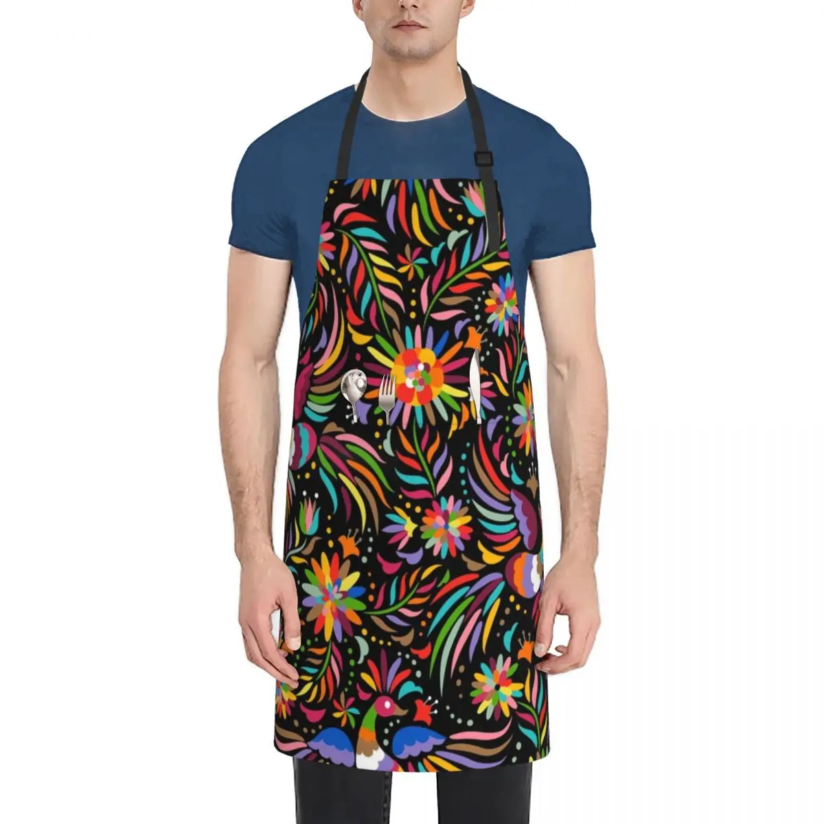 Traditional Mexican Colorful Apron with pockets man chef uniform Chef Uniform Women Apron
Traditional Mexican Colorful Apron with pockets man chef uniform Chef Uniform Women Apron