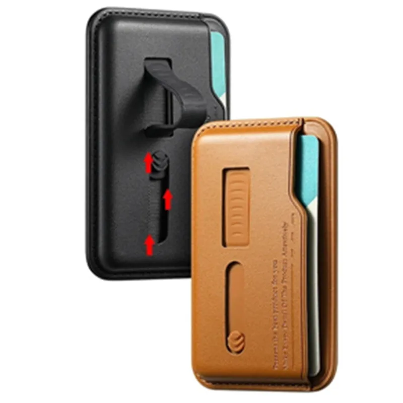 Hidden Strap Magnetic Leather Wallet Card Phone Holder Stand for Magsafe IPhone 17 16 Samsung Mac Safe Support Telephone Bracket
Hidden Strap Magnetic Leather Wallet Card Phone Holder Stand for Magsafe IPhone 17 16 Samsung Mac Safe Support Telephone Bracket