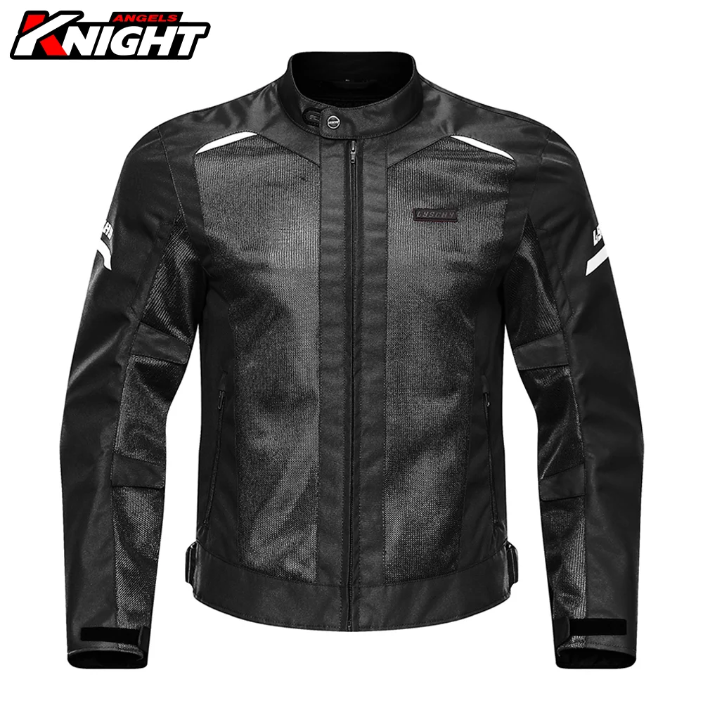 LYSCHY Motorcycle Jacket Waterproof Summer Breathable Anti-Fall Motorcycle Racing Jacket Mesh Body Protection Riding Clothing
LYSCHY Motorcycle Jacket Waterproof Summer Breathable Anti-Fall Motorcycle Racing Jacket Mesh Body Protection Riding Clothing