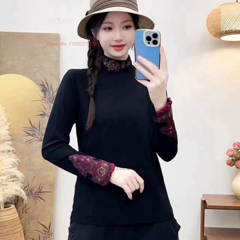 2026 traditional chinese vintage shirt national flower embroidery stand collar folk shirt hanfu tops ethnic retro base shirt
2026 traditional chinese vintage shirt national flower embroidery stand collar folk shirt hanfu tops ethnic retro base shirt