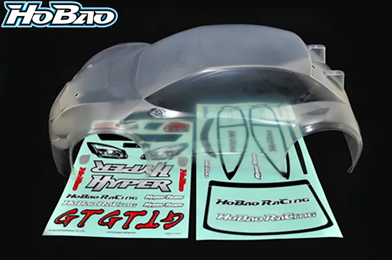 OFNA/HOBAO RACING OP-0027N NEW GT CLEAR BODY SHORT FOR 1/8 HYPER GTS / GTB ON-ROAD
OFNA/HOBAO RACING OP-0027N NEW GT CLEAR BODY SHORT FOR 1/8 HYPER GTS / GTB ON-ROAD