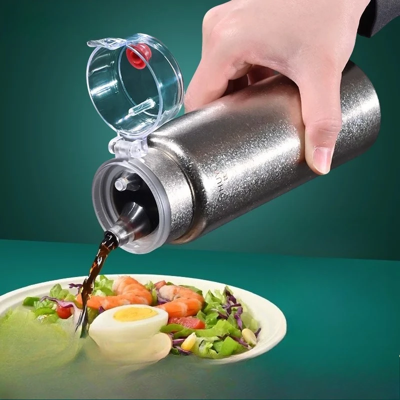 LTT pure titanium soy sauce vinegar bottle kitchen seasoning sub-bottling set
LTT pure titanium soy sauce vinegar bottle kitchen seasoning sub-bottling set
