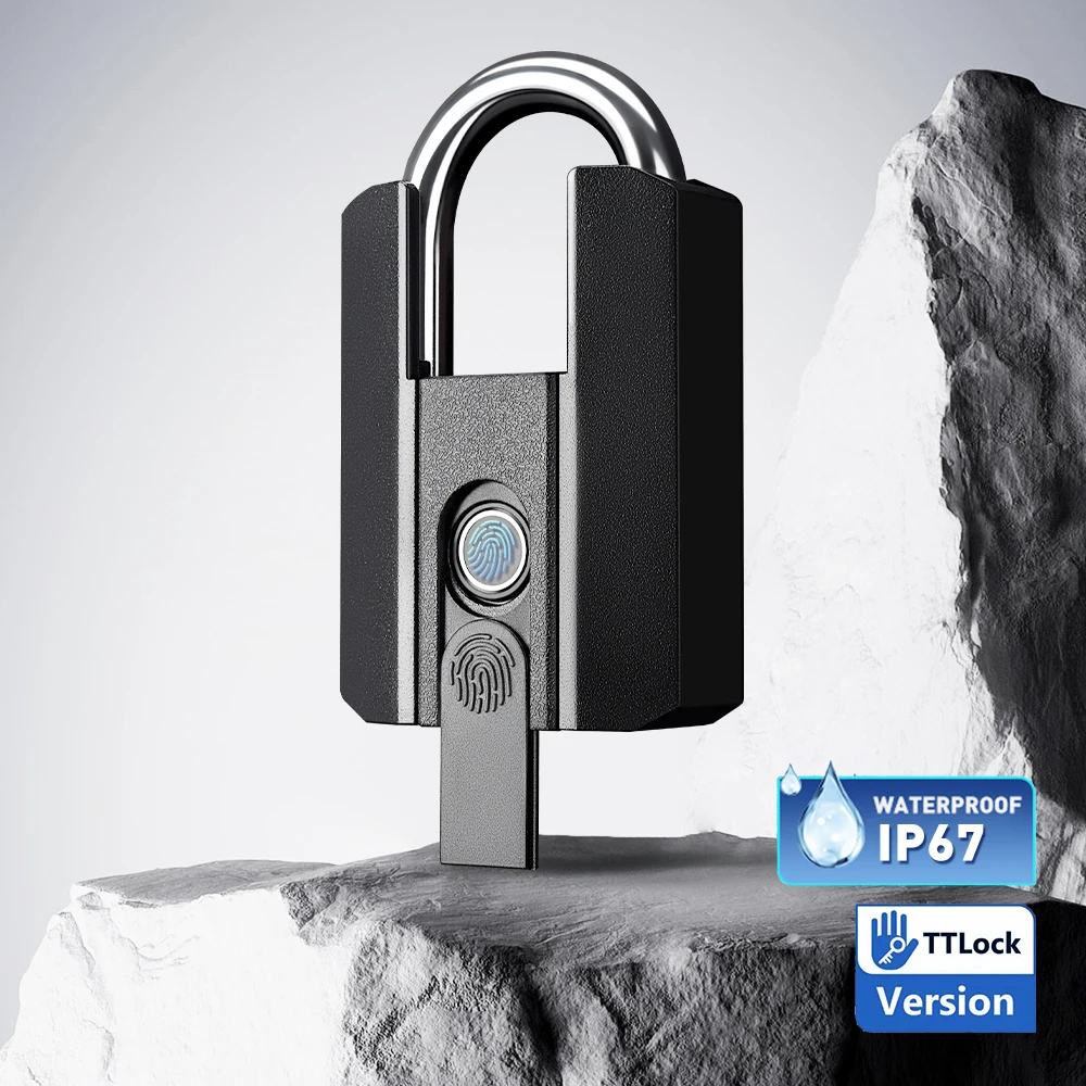 TTlock BLE APP Smart Padlock Waterproof IP67 Wholesale Manufacturer Digital Combination Key Fingerprint Padlock
TTlock BLE APP Smart Padlock Waterproof IP67 Wholesale Manufacturer Digital Combination Key Fingerprint Padlock