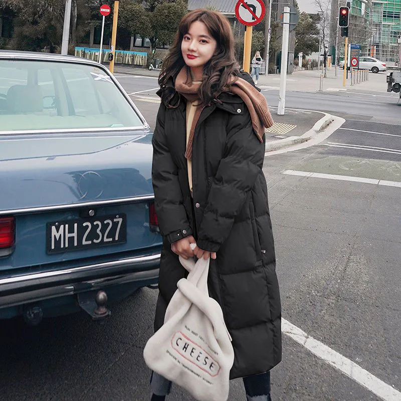 Hooded Long Sleeve Slim Warm Cotton Coat Casual Thicken Korean Long Down Cotton Coat 2023 New Autumn Winter Fashion Women Coat
Hooded Long Sleeve Slim Warm Cotton Coat Casual Thicken Korean Long Down Cotton Coat 2023 New Autumn Winter Fashion Women Coat