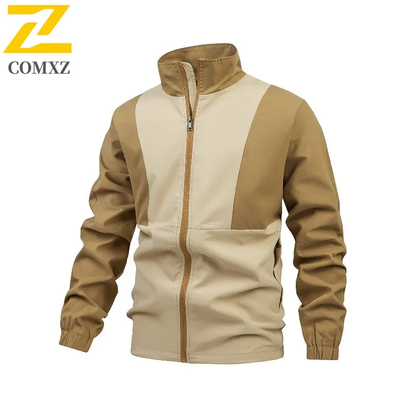 COMXZ Мужская куртка премиум-класса с воротником-стойкой, ветрозащитное мотоциклетное пальто для альпинизма, легкое осеннее пальто для пешего туризма и путешествий
COMXZ Мужская куртка премиум-класса с воротником-стойкой, ветрозащитное мотоциклетное пальто для альпинизма, легкое осеннее пальто для пешего туризма и путешествий