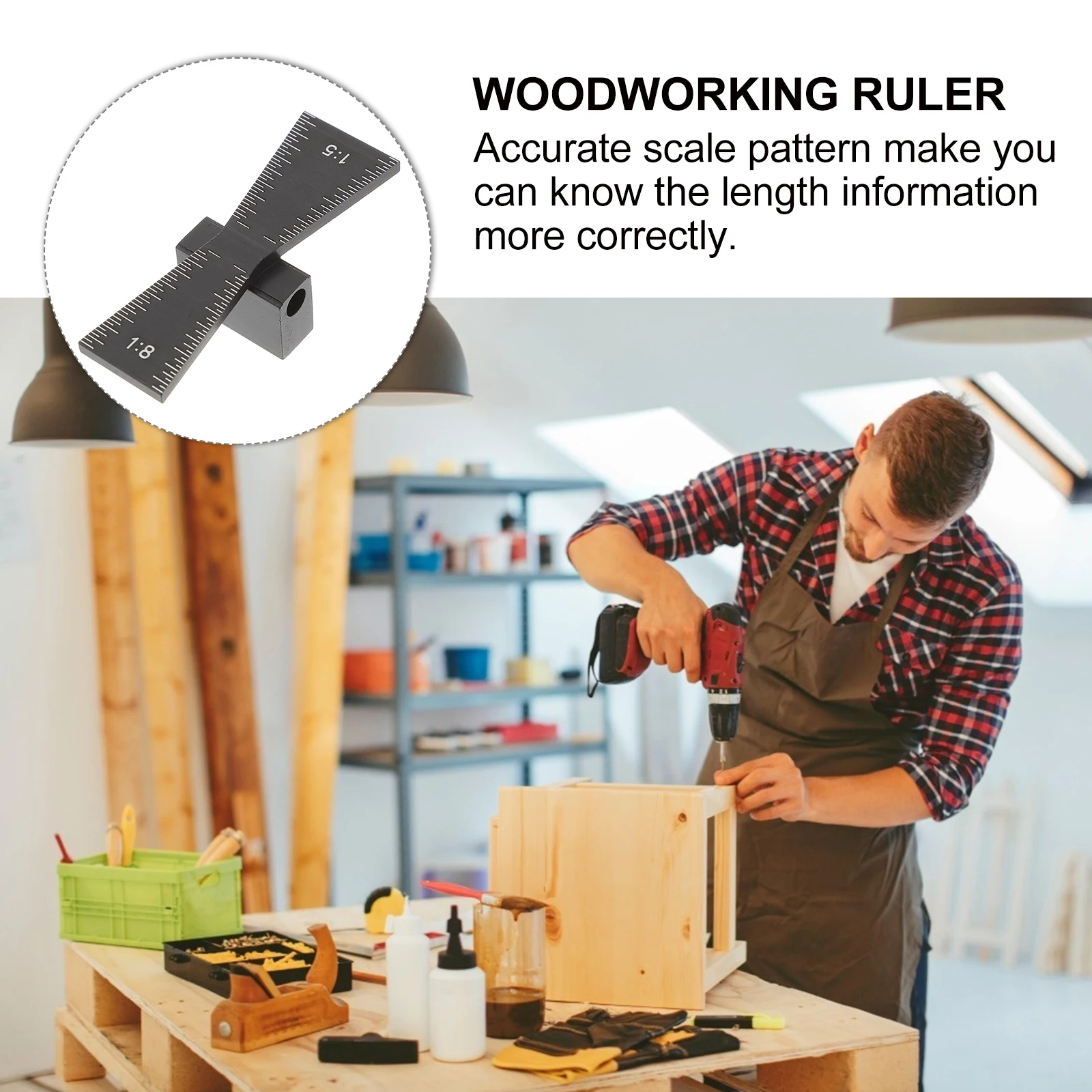 Woodworking Marking Tools Dovetail Marker Manual Measuring H Carpentry Ruler Aluminum Double Depth Meter Gradual Scale Wood
Woodworking Marking Tools Dovetail Marker Manual Measuring H Carpentry Ruler Aluminum Double Depth Meter Gradual Scale Wood