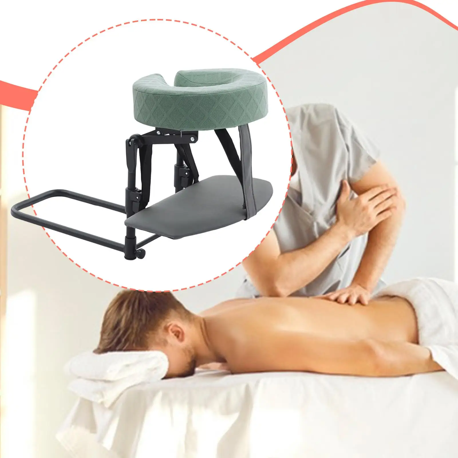 Массажный комплект для домашнего использования с эргономичной подставкой для лица и регулируемой по высоте подушкой для восстановления и сиесты
Массажный комплект для домашнего использования с эргономичной подставкой для лица и регулируемой по высоте подушкой для восстановления и сиесты