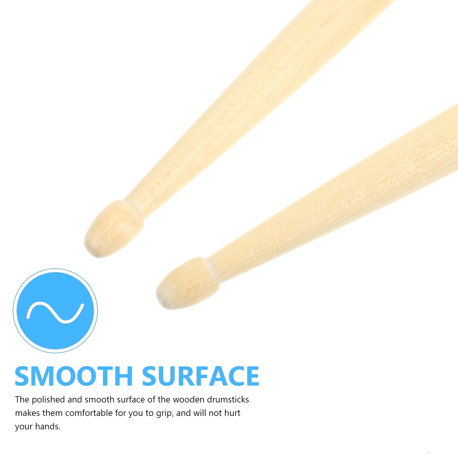 1Pair Maple Wood 5a Drumsticks Lightweight Durable for Beginner Adult Kids Drum Practice Percussion Drumsticks Set
1Pair Maple Wood 5a Drumsticks Lightweight Durable for Beginner Adult Kids Drum Practice Percussion Drumsticks Set