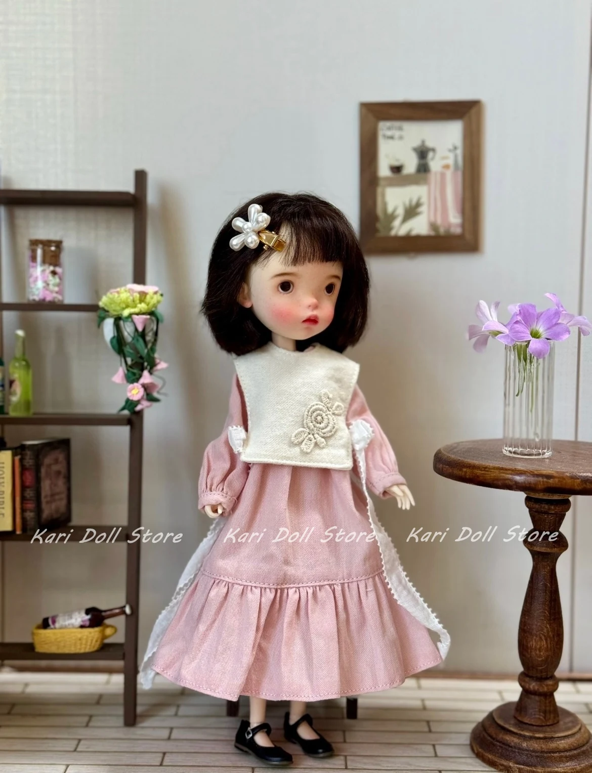 Kari Doll Одежда и юбки платье Ретро розовое свободное для куклы Landazz Landoudou
Kari Doll Одежда и юбки платье Ретро розовое свободное для куклы Landazz Landoudou