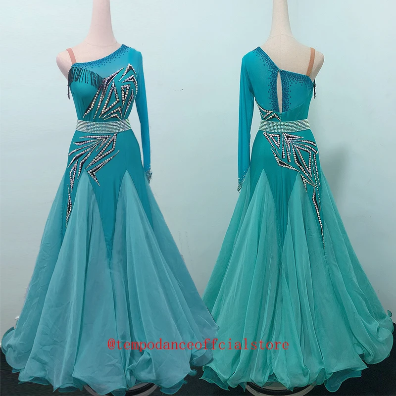 Plus Size Competition ballroom Standard dance dress Juvenile Dance Clothing Stage Ballroom Dress Tango Dance Dress Custom Made
Plus Size Competition ballroom Standard dance dress Juvenile Dance Clothing Stage Ballroom Dress Tango Dance Dress Custom Made