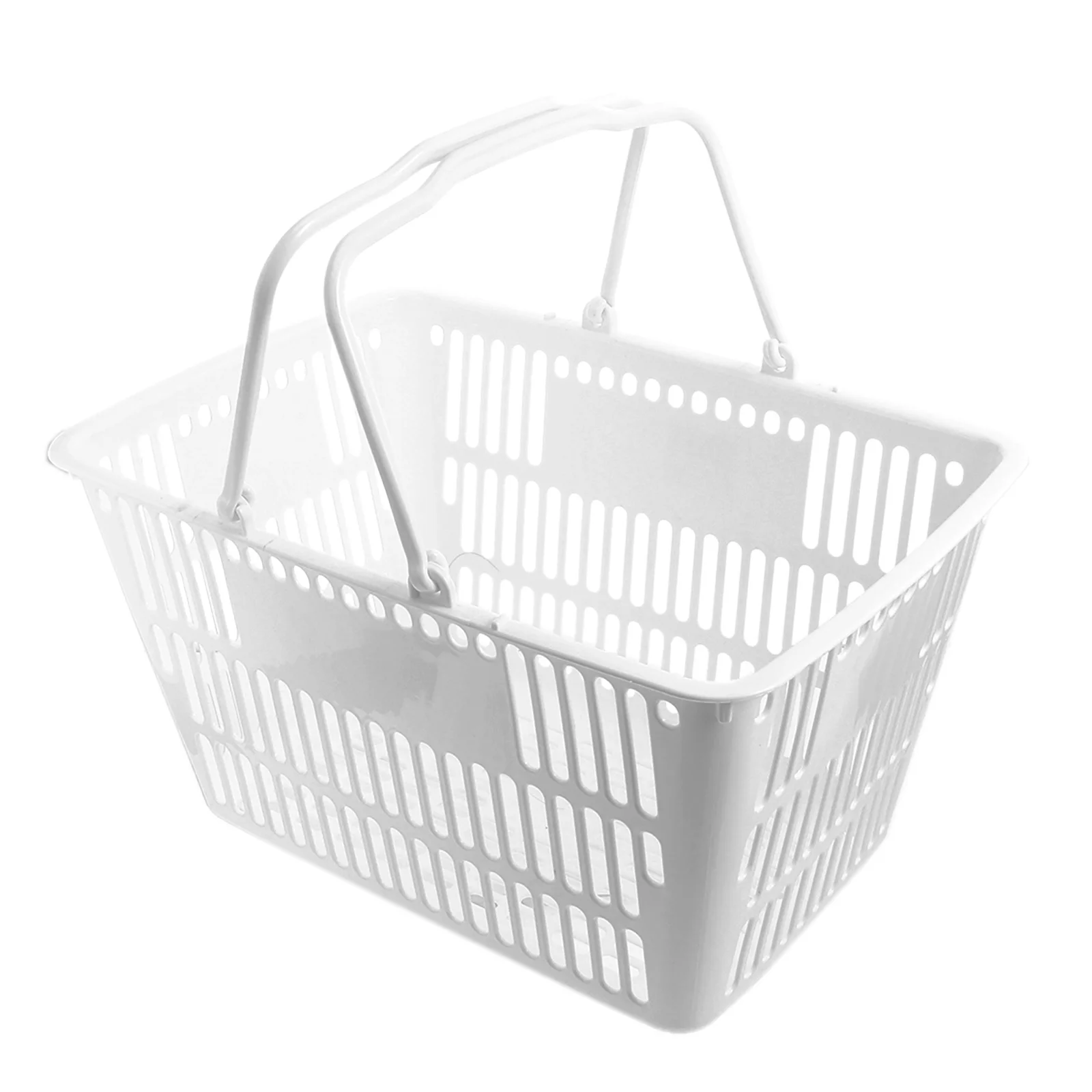 18L White Shopping Basket Strong Bearing Portable Storage Supermarket Kitchen Spice Jars Toiletries ganizer Plastic Container
18L White Shopping Basket Strong Bearing Portable Storage Supermarket Kitchen Spice Jars Toiletries ganizer Plastic Container