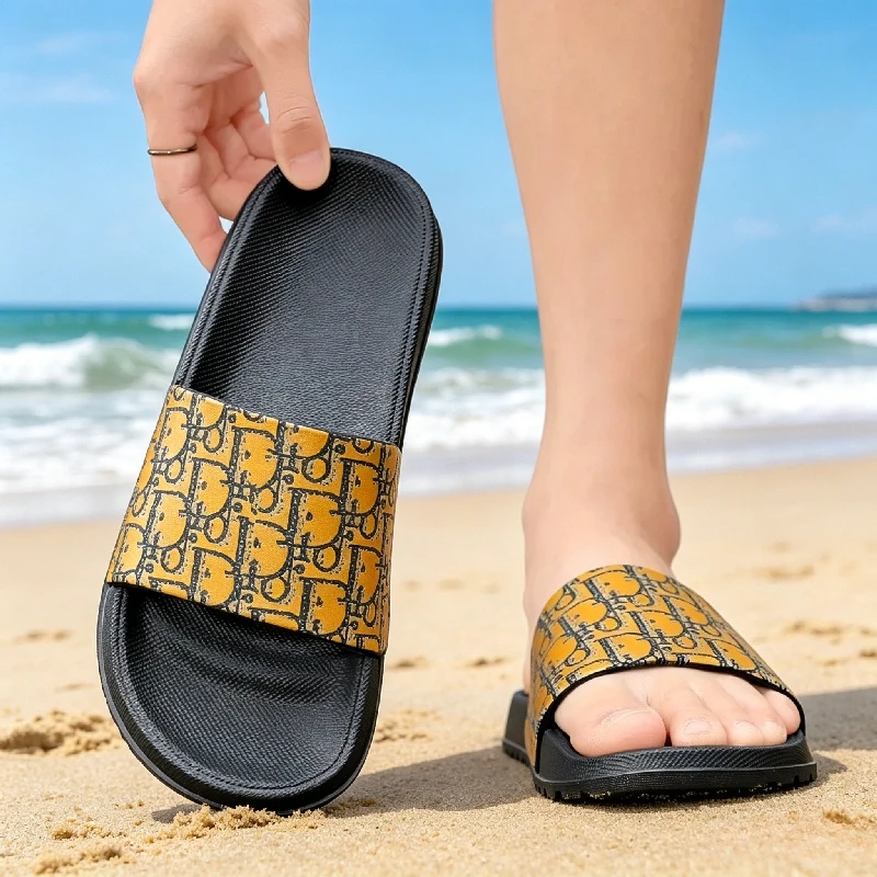 Fashion Slippers Indoor Home Slides Outdoor Sandals Clogs Beach Slippers Summer Men Bathroom Shoes Comfortable Soft Flip Flops
Fashion Slippers Indoor Home Slides Outdoor Sandals Clogs Beach Slippers Summer Men Bathroom Shoes Comfortable Soft Flip Flops