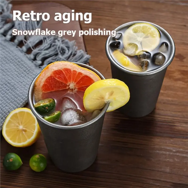 Portable Coffee And Juice Tumblers 4Pcs 300Ml Stainless Steel Retro Beer Mug, Camping Drink Cups For Party Football Game-[Toolmr
Portable Coffee And Juice Tumblers 4Pcs 300Ml Stainless Steel Retro Beer Mug, Camping Drink Cups For Party Football Game-[Toolmr