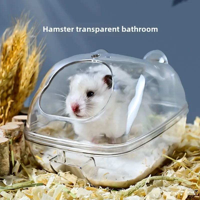2024 Upgraded Hamster Bath & Toilet 2-in-1 - Splash-Proof Sand Basin, Anti-Clog Design for Syrian/Dwarf Hamsters
2024 Upgraded Hamster Bath & Toilet 2-in-1 - Splash-Proof Sand Basin, Anti-Clog Design for Syrian/Dwarf Hamsters