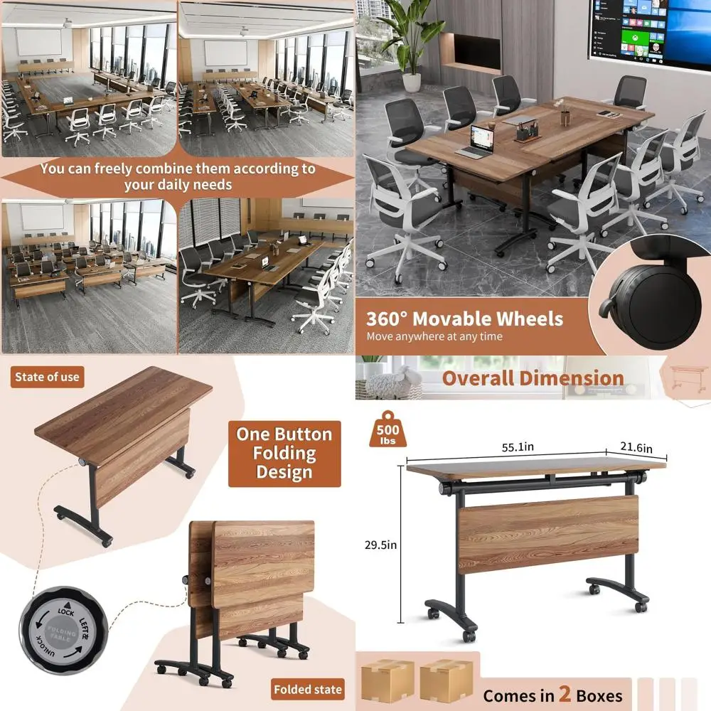 Регулируемый по высоте мобильный тренировочный стол для конференц-залов и семинаров (48 x 30)
Регулируемый по высоте мобильный тренировочный стол для конференц-залов и семинаров (48 x 30)