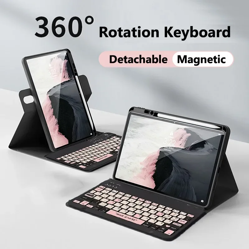 Case for Samsung Galaxy Tab S10+ 12.4inch 2024 S9 FE 10.9 S9 FE Plus S8+ 12.4inch S8 11 Inch S7 11 Detachable Magnetic Keyboard
Case for Samsung Galaxy Tab S10+ 12.4inch 2024 S9 FE 10.9 S9 FE Plus S8+ 12.4inch S8 11 Inch S7 11 Detachable Magnetic Keyboard